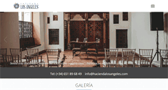 Desktop Screenshot of haciendalosangeles.com
