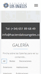 Mobile Screenshot of haciendalosangeles.com